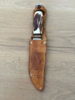Jagd-Pfadfinder Dolch / Messer mit Hirschhorngriff