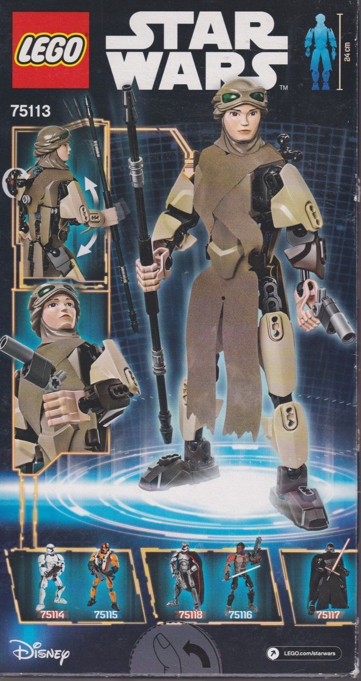 Lego Kit di costruzioni: LEGO STAR WARS 75113 REY BUILDABLE FIGURE – Nuovo e nell'imballaggio originale da Vezia venduto da Aquarius_Age 1