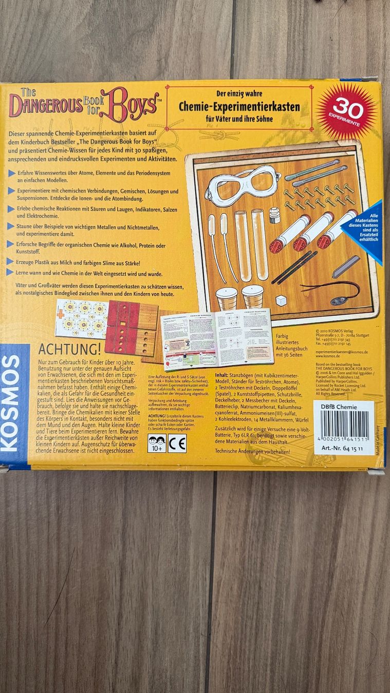 Kosmos Jouets: Experimentierkasten Chemie – Neuf avec emballage d'origine à Schaffhausen par Bootes 4