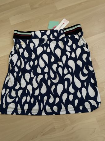 Neuer Street one Jupe Gr 36 blau weiss