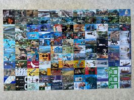 121 verschiedene Telefonkarten Spanien