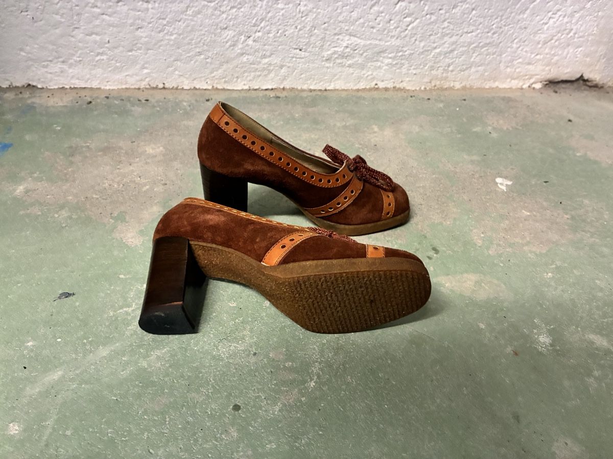 Scarpe da donna: Damenschuhe Leder braun Grösse 39 – Nuovo (secondo la descrizione) da Zürich venduto da Spurlos123 2