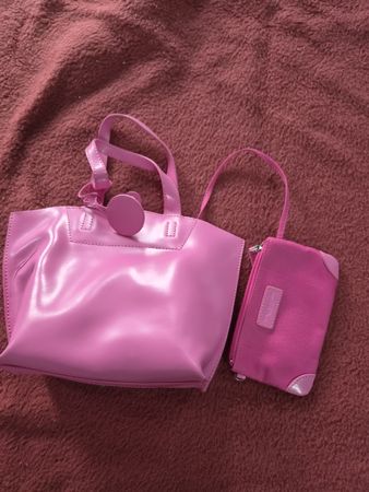 Tasche mit Pochette Tosca Blu pink guter Zustand