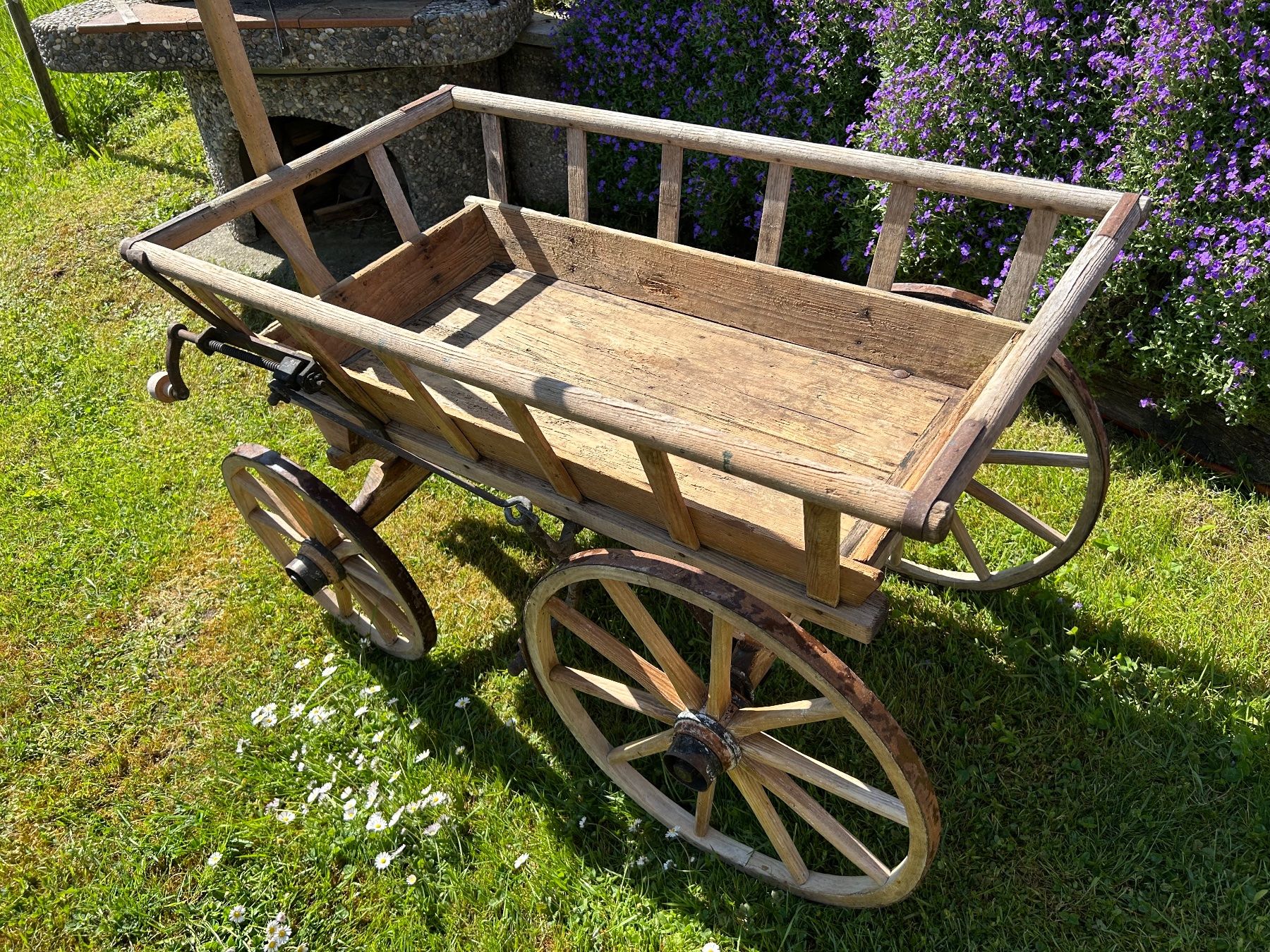 Articoli in legno: Leiterwagen Leiterwägeli – Usato da Rorbas venduto da Lul4