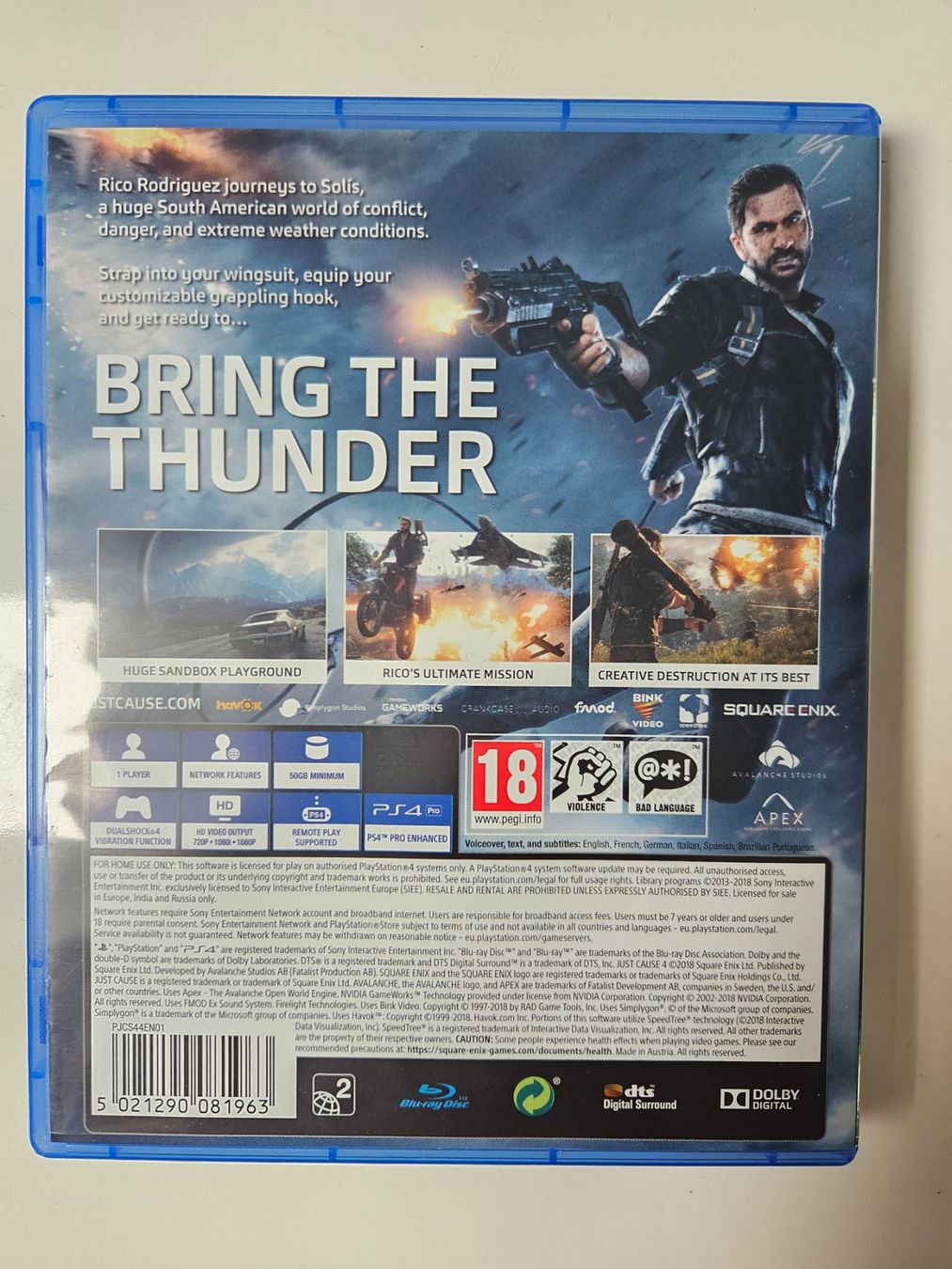 Sony Jeux: Juste Cause 4 – D'occasion à Liebefeld par Straycats 1