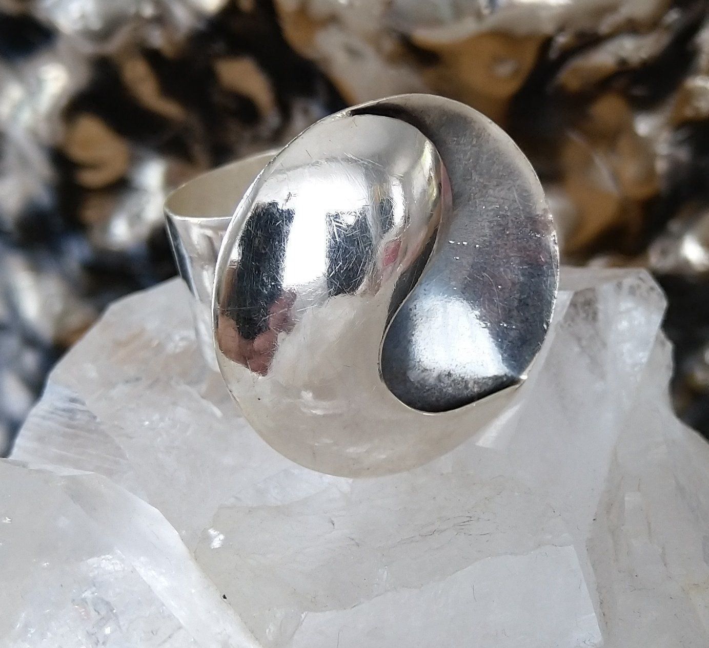 Ringe: MODERNER  RING in 925 SILBER – Gebraucht aus Romanshorn von Glitzer-Paradies 2