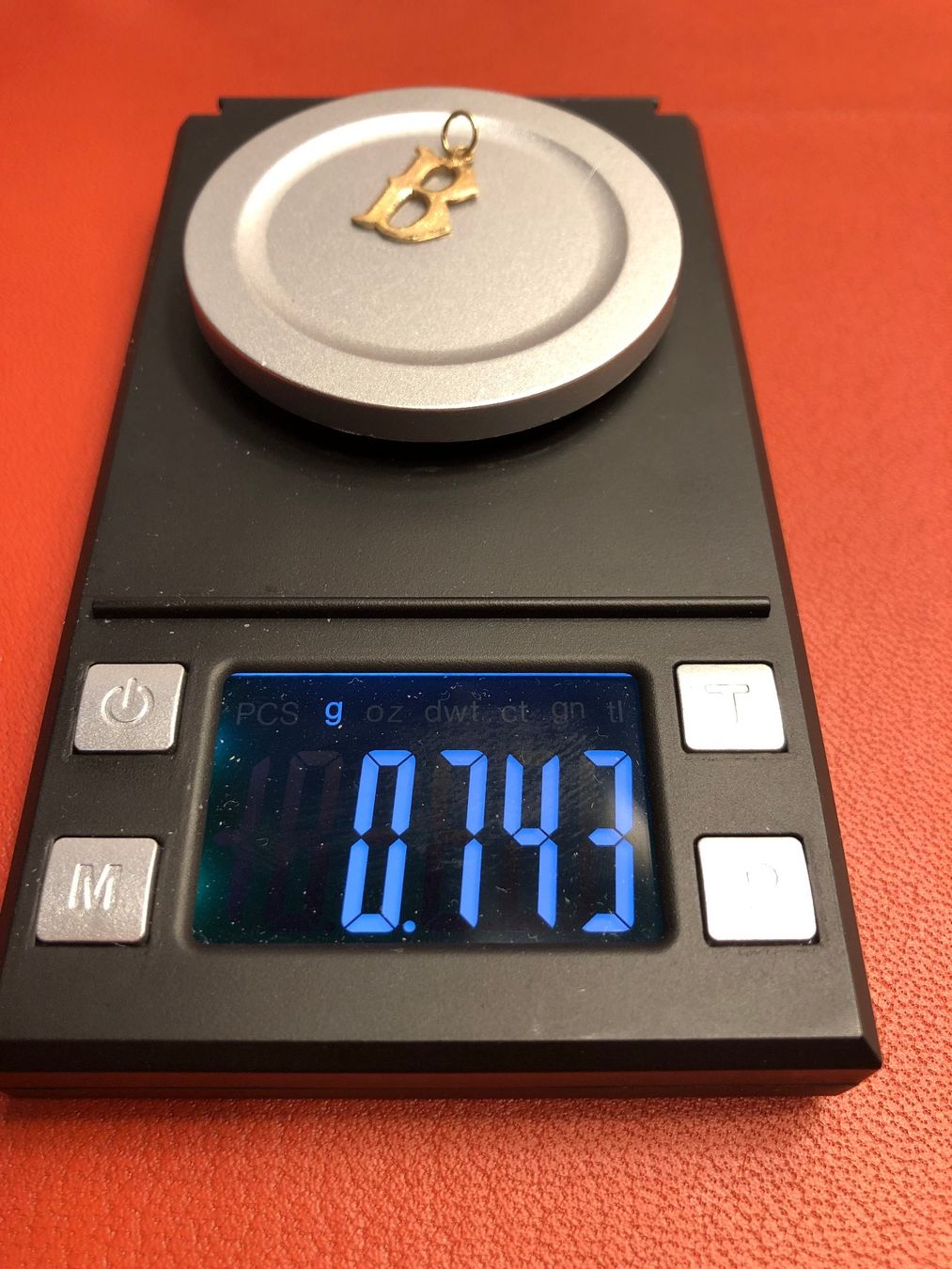 Ciondoli: Buchstabe "B" aus Gelbgold 18 Karat 750 – Usato da Bern venduto da bombich 9