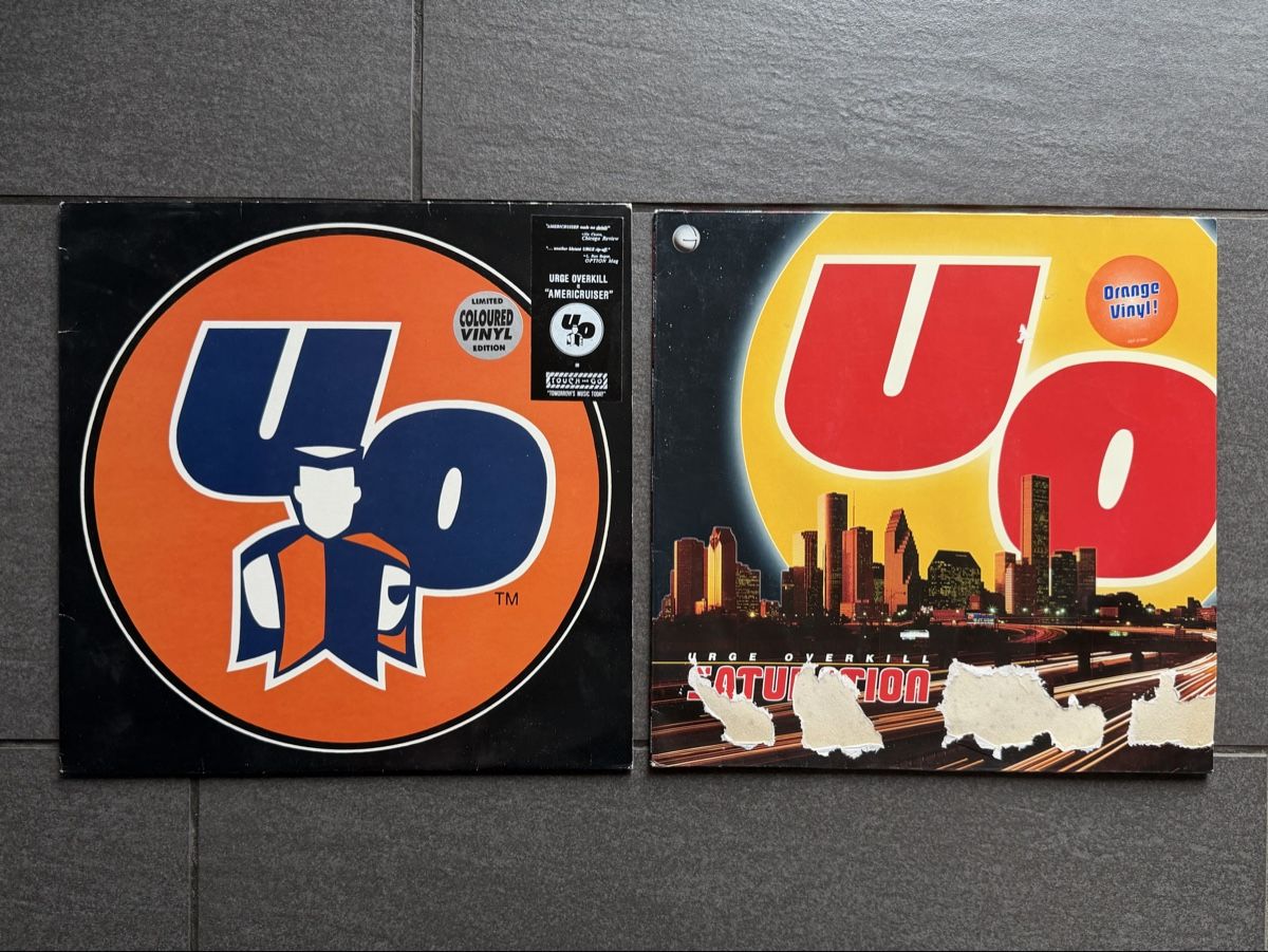Dischi in vinile: Urge Overkill Vinyl Americruiser/Saturation – Usato da Zürich venduto da cENS0R