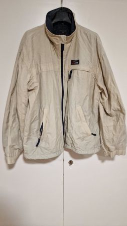 Calvin Cooper Sportjacke Gr. 56, beige/blau, Top Zustand!