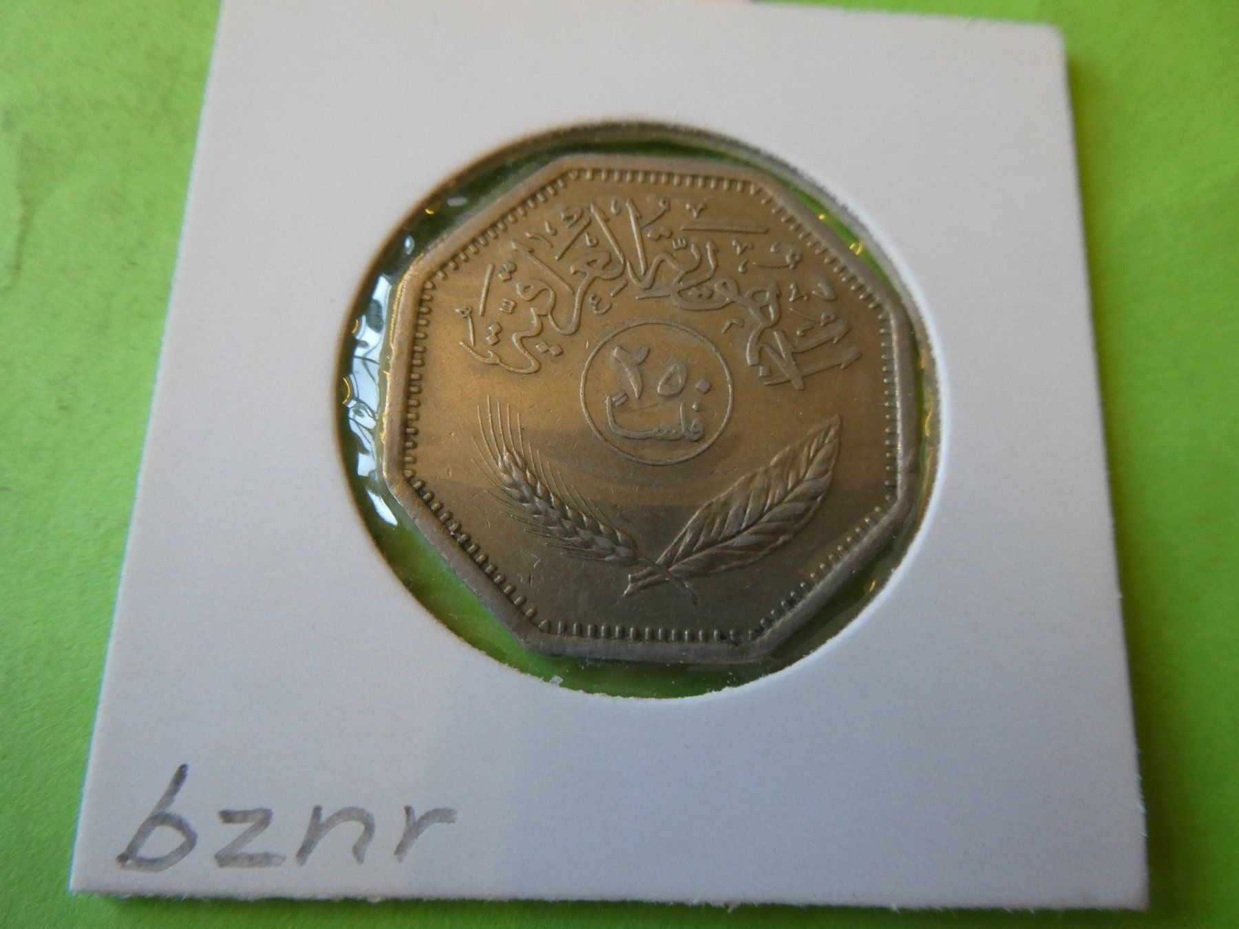 Alle Münzen: Irak 1981, 250 Fils – Gebraucht aus Hinterforst von Rohusri 1