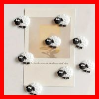 8 tlg Set Magnete Schaf Sheep Kühlschrank Shaun Weide Bauer