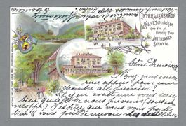INTERLAKEN, HÔTEL INTERLAKENHOF, Mme. HIRSCHY PROP., LITO