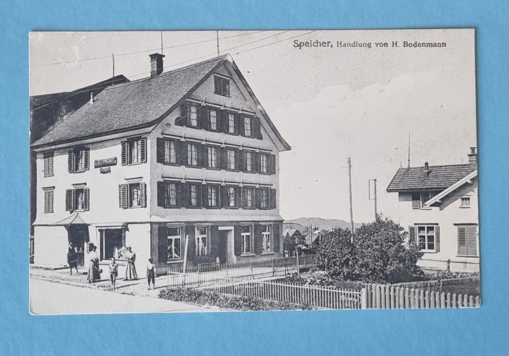 Cartes postales: Speicher - Handlung Bodenmann - alte Ansichtskarte – D'occasion à Rothrist par RROENK