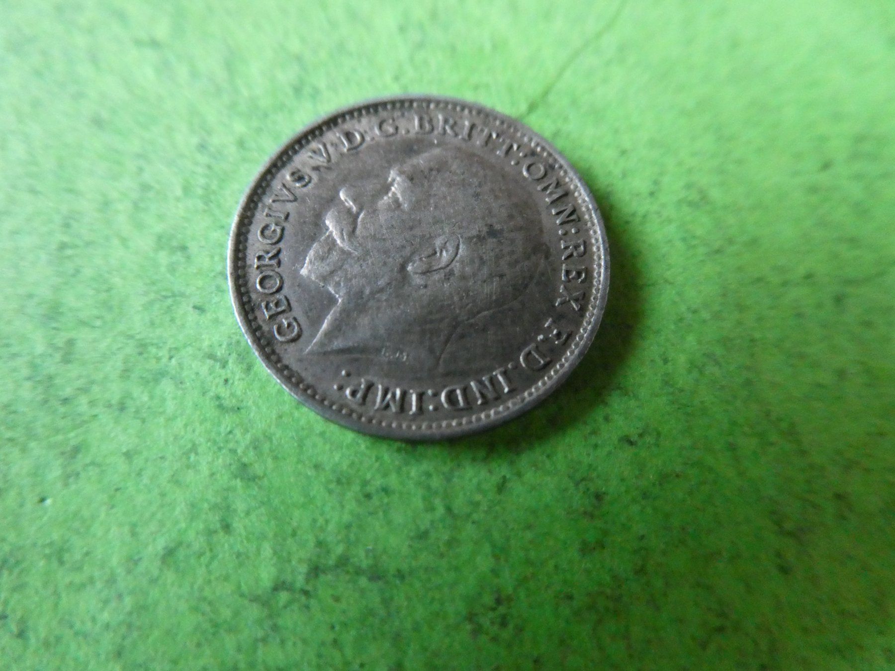 Tutti le monete: Grossbritannien 1917, 3 Pence   - Silber – Usato da Hinterforst venduto da Rohusri 1
