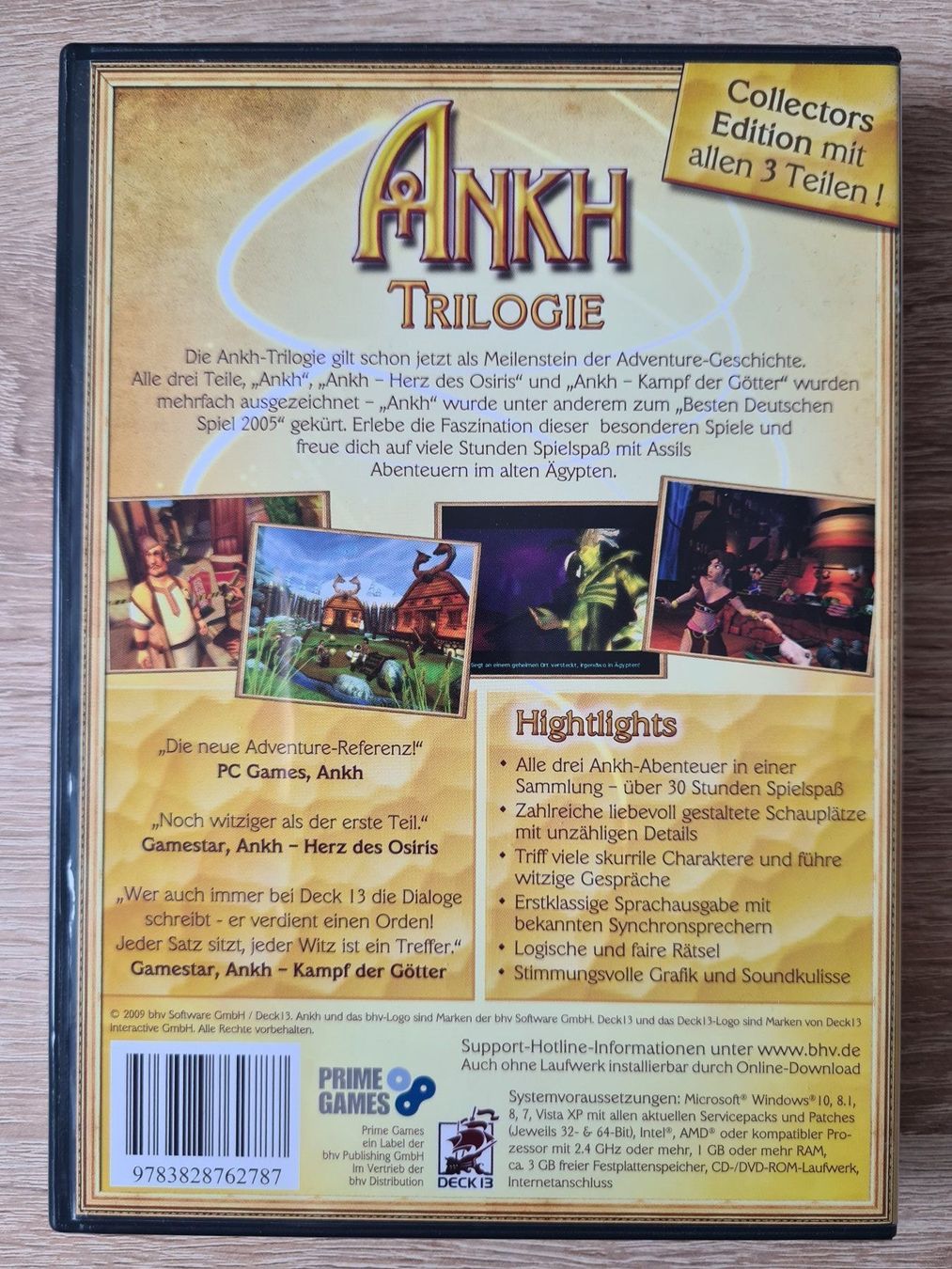 Giochi: Ankh Trilogie - PC (3 Games) – Usato da Carouge GE venduto da Franllo 1