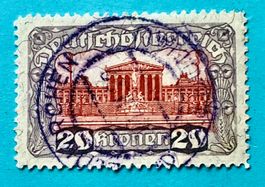 Briefmarken aus Österreich  Parlamentsgebäude GESTEMPELT 