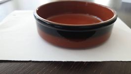 Terra Cotta  Glazed Flan Creme Brulee Ramekin Dishes Dipping