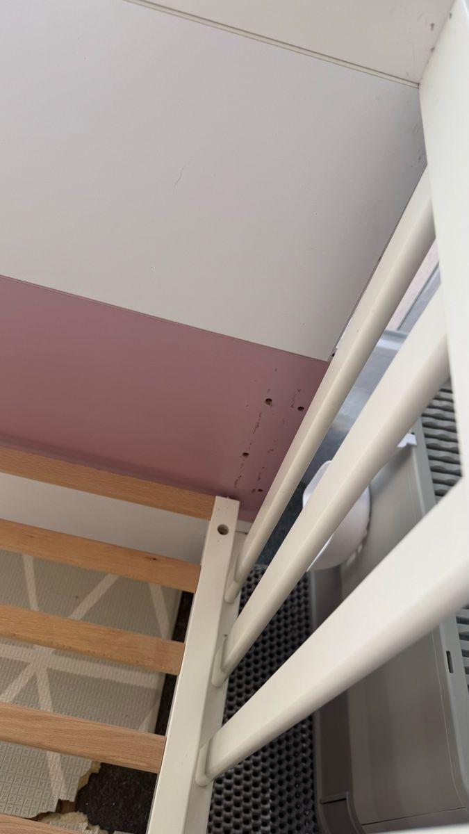 Culle: Babybett weiss rosa – Usato da Ueberstorf venduto da man_p2fy 3