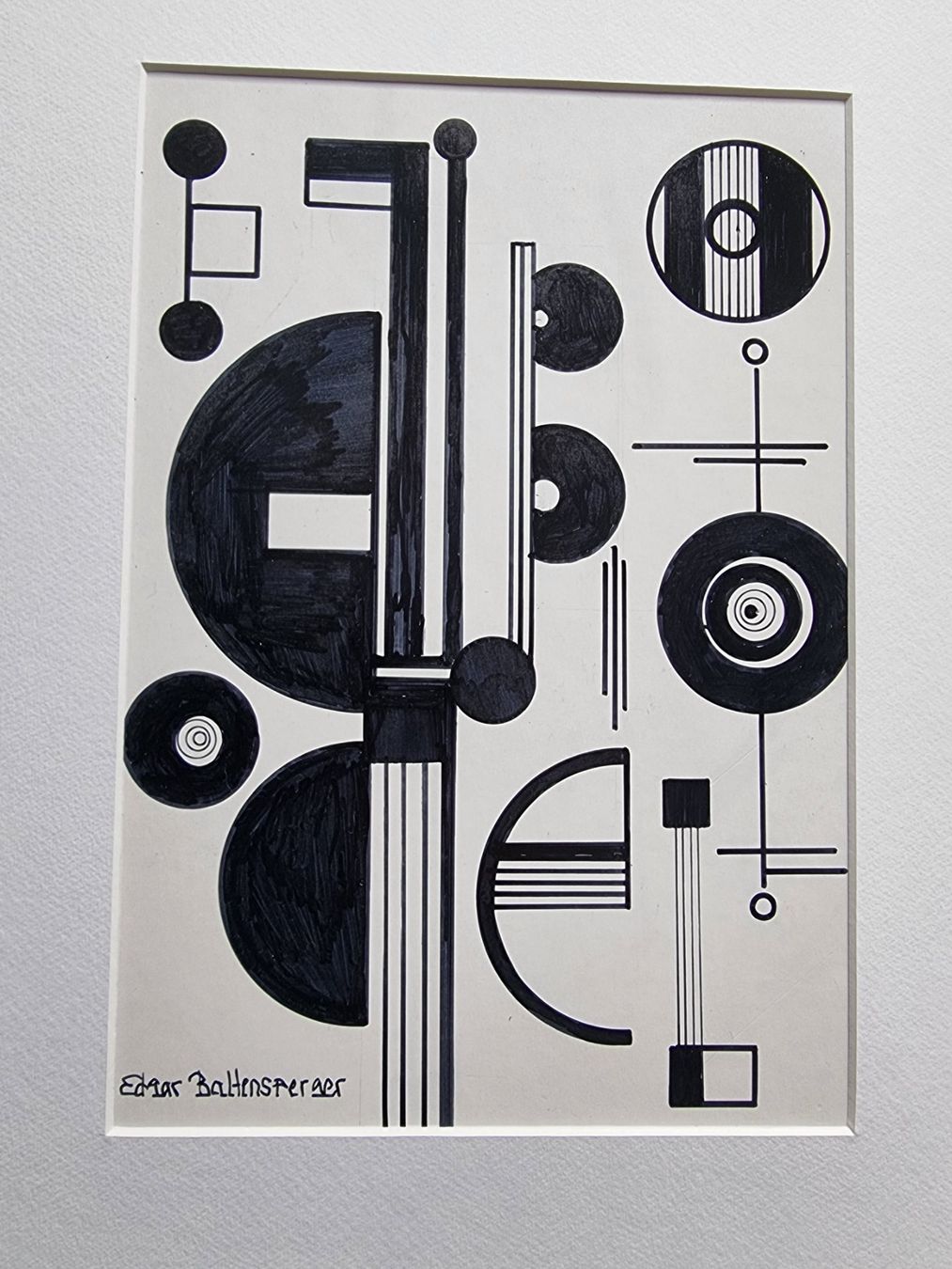 Dipinti: EDGAR BALTENSPERGER ORIGINAL ACRYL SIGNIERT AUF KARTON – Usato da Gersau venduto da grafik-kunst 1