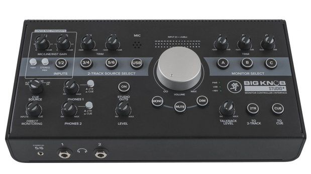 Steuerung: Mackie Big Knob Studio plus, Monitor Controller - Interface – Neu und originalverpackt aus Zürich von djdiscount