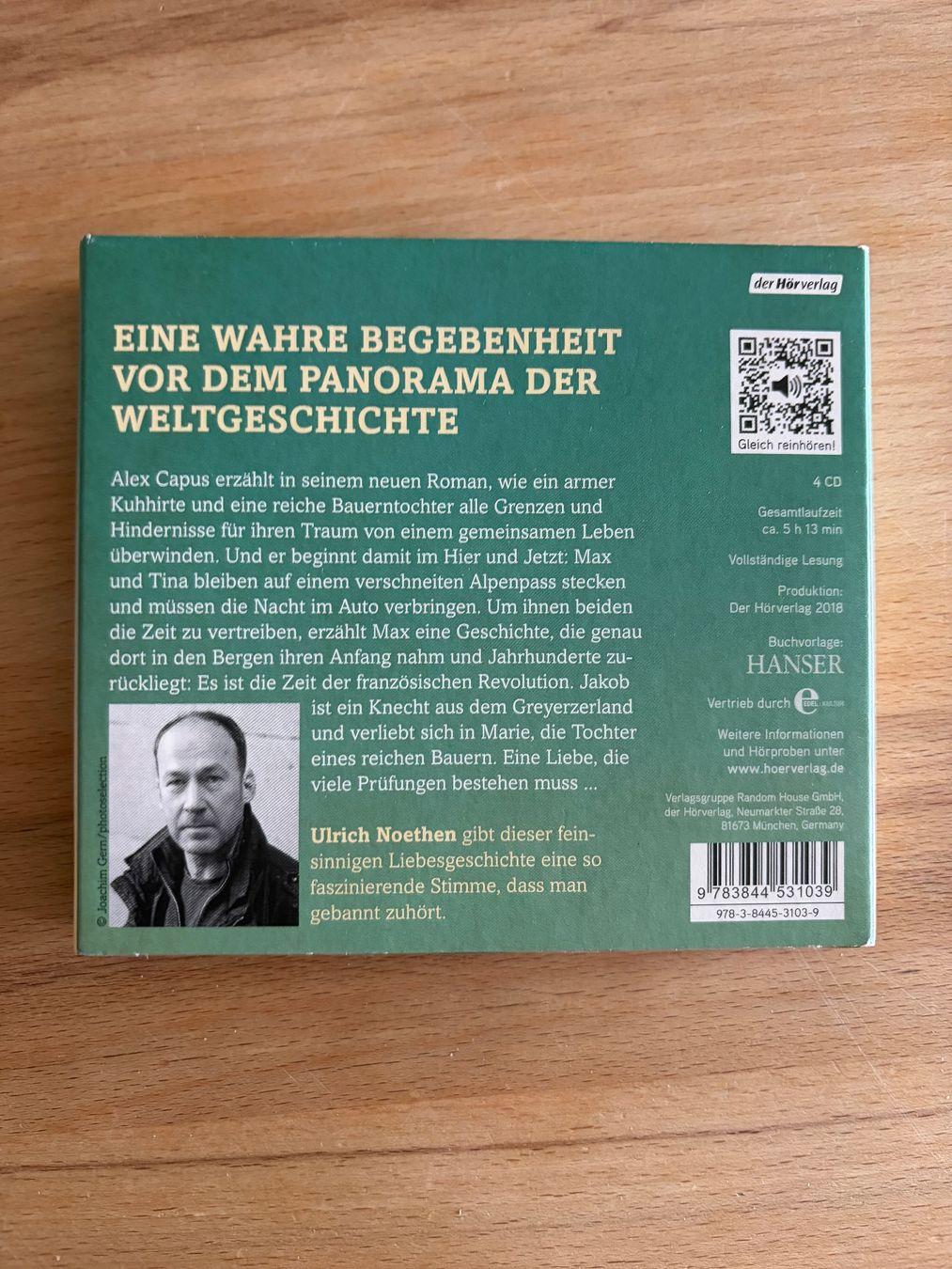Audiolibri: Alex Capus Königskinder – Usato da Hombrechtikon venduto da Dokmasa 1