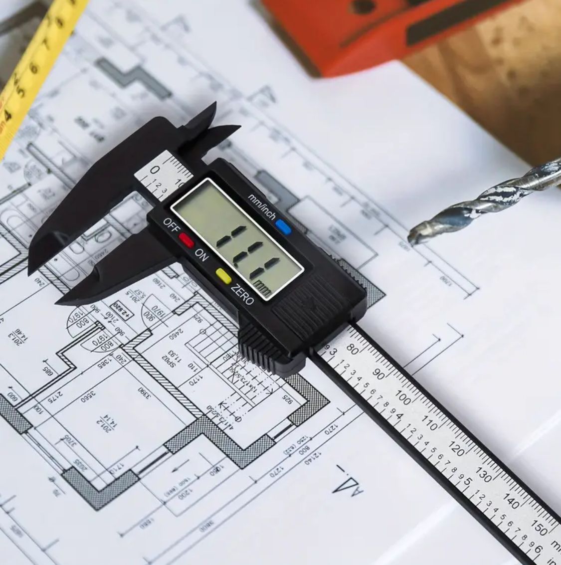 Messen: Digital Messschieber, mm/inch, 150mm elektrischer – Neu und originalverpackt aus Suhr von SchnapperCH 4
