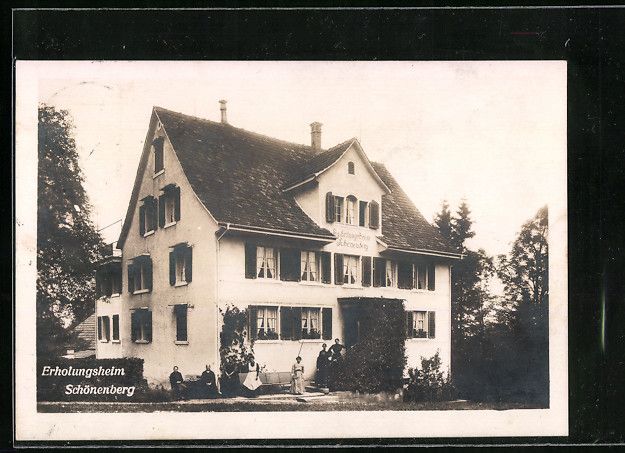 Cartoline postali: Schönenberg, Erholungsheim mit Personal – Usato da Berlin venduto da bartko-reher