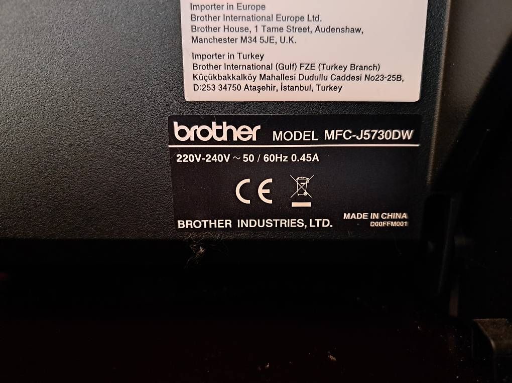 Stampanti: Imprimante Brother MFC-J5730 – Usato da Villeneuve VD venduto da sboman 3