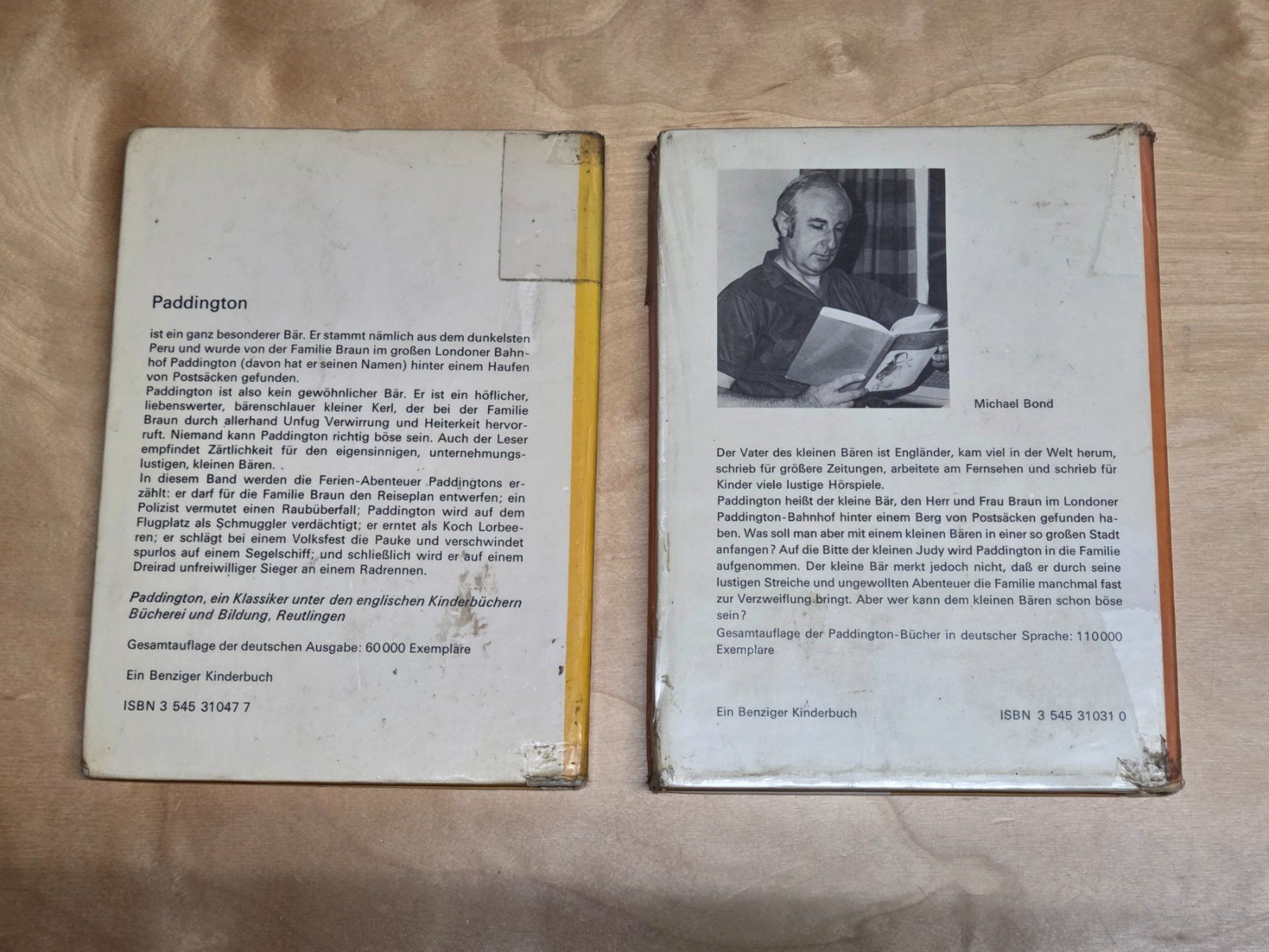 Livres: 2x Paddington - Benziger Verlag - Michael Bond – D'occasion à Basadingen par NekoBricks 1