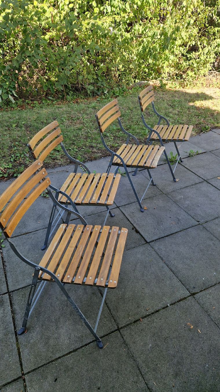 Sedie: Biergartenstühle (4 Stk.) – Usato da Goldach venduto da nimsaj1 1