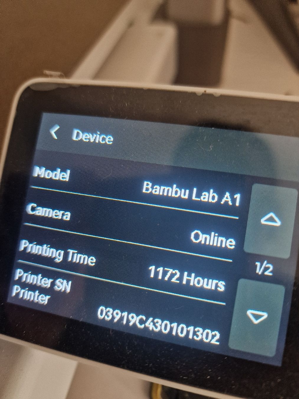 Bambu Lab Stampanti 3D: Bambu Lab A1 3D Drucker mit 1172 Stunden gedruckt – Usato da Menznau venduto da CS1.6 2