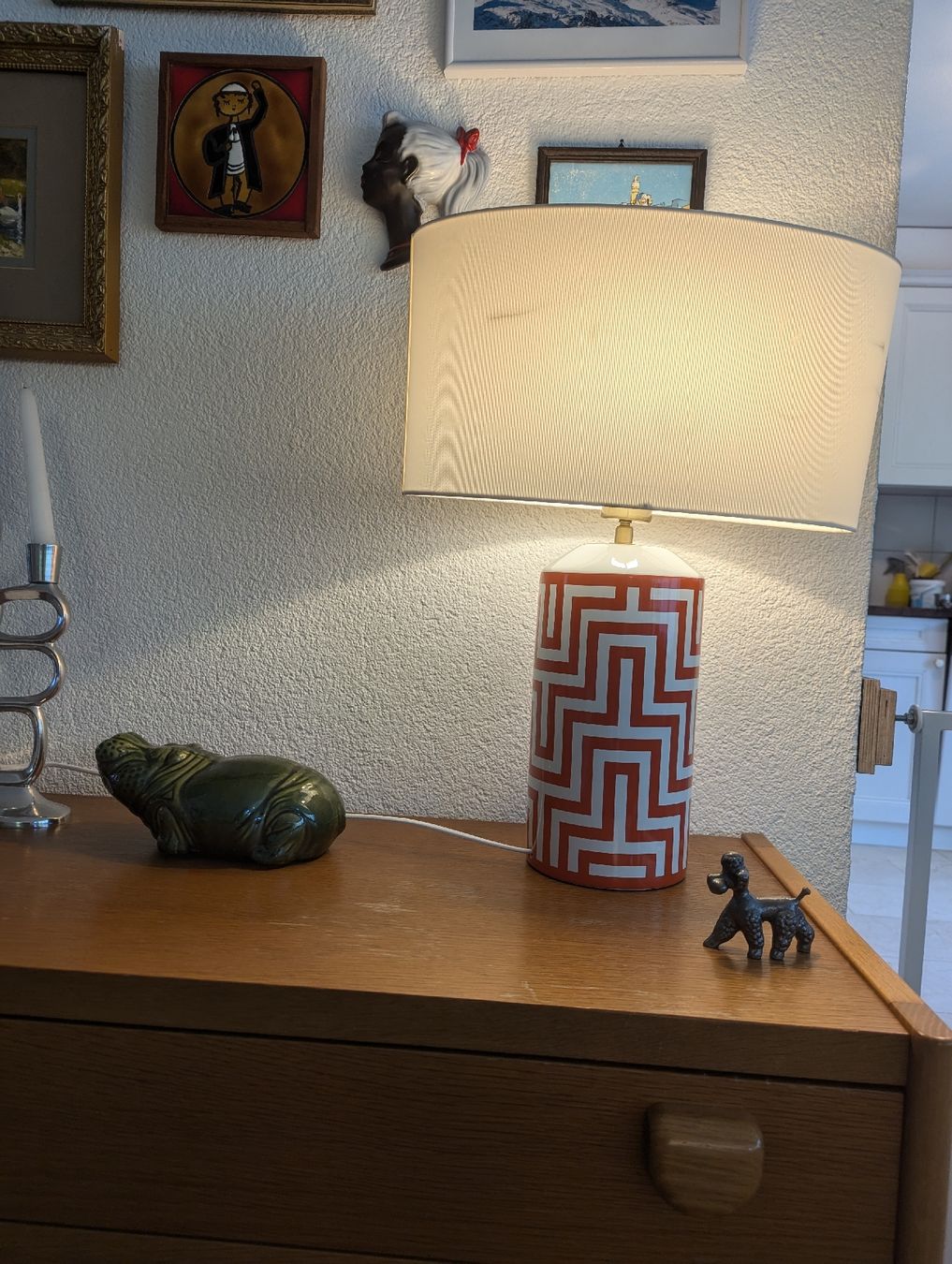 H&M Lampade: Large Table Lamp H&M HOME Geometric Design – Usato da Erlinsbach SO venduto da Meytalien 3