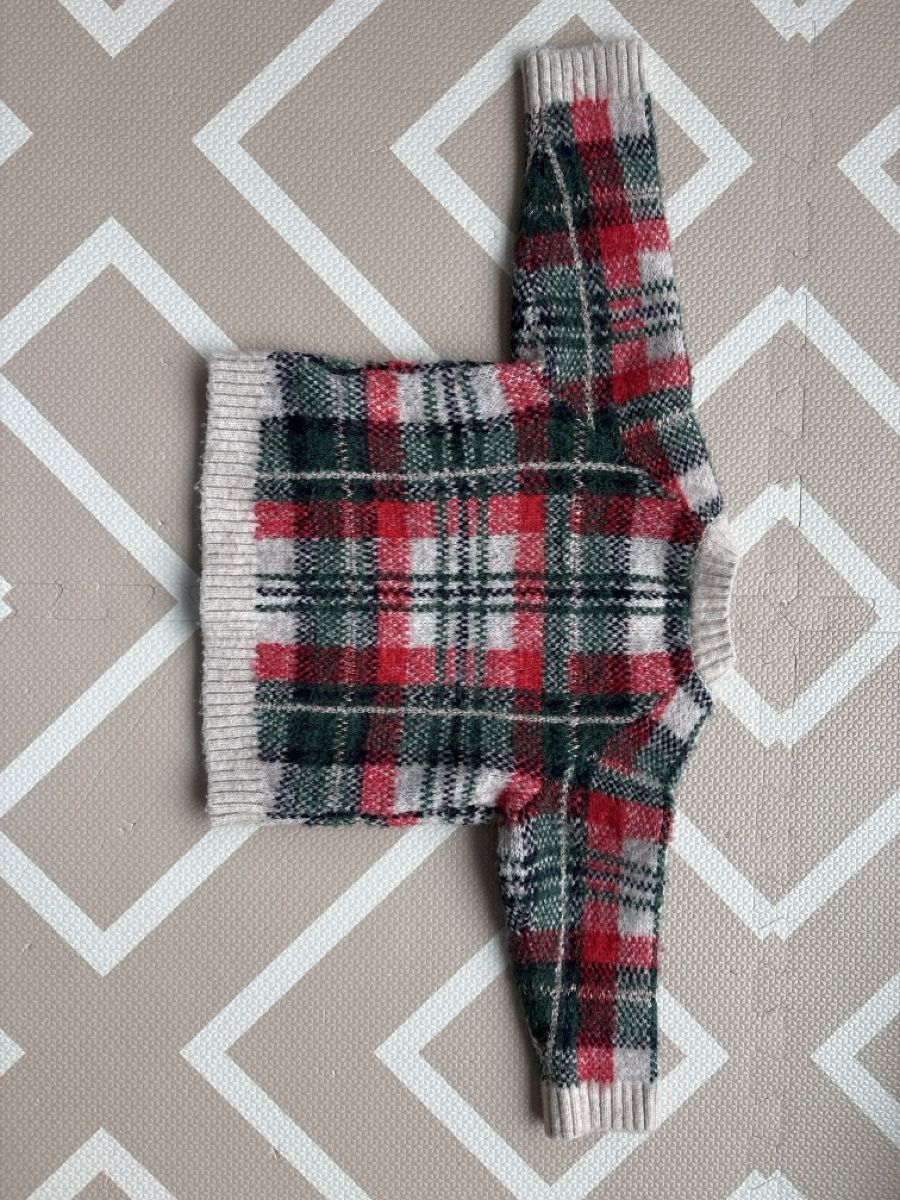H&M Altro abbigliamento: Cosy Winter Cardigan, Tartan Pattern, Size 68 – Usato da Oberengstringen venduto da tal_t5f9 1