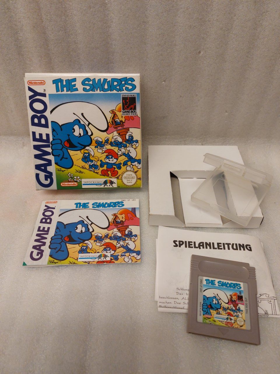 Nintendo Giochi: Game Boy The Smurfs - Rare Tip Top !!!! – Usato da Pambio Noranco venduto da Pol69