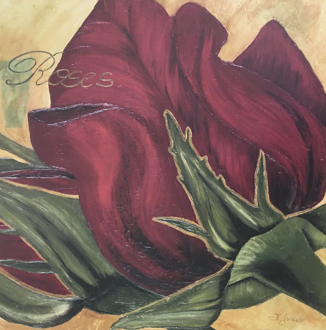 Grafiken & Lithographien: Heidi Gerstner 2 Lithographien: "White Roses und Red Roses" – Gebraucht aus Nennigkofen von Schamane75 5