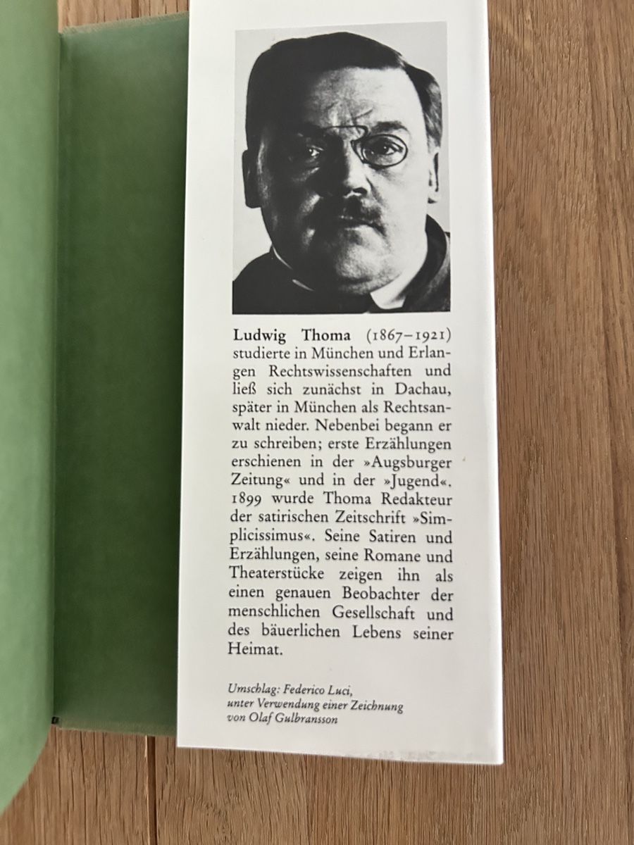Libri: Ludwig Thoma - Lausbubengeschichten Tante Frieda – Usato da Bern venduto da kat_sm88 4