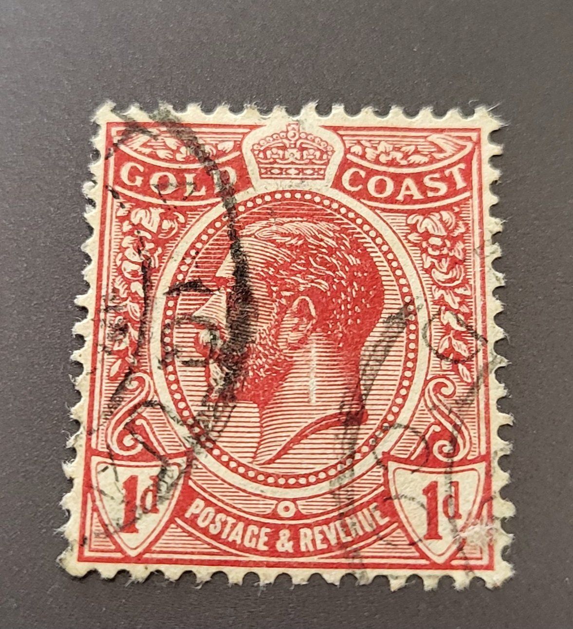 Tutti i francobolli: Goldküste 1913 alte briefmarke – Usato da St Gallen venduto da Stampsalshobby