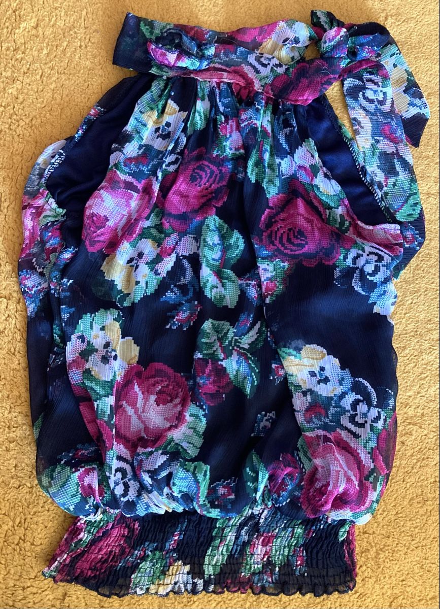 Top: Top motif fleuri très élégant  – Nuovo (secondo la descrizione) da Ardon venduto da hel_2sxp 2