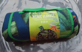 Couverture de pique-nique Ø148cm - Eté tropical neuf!