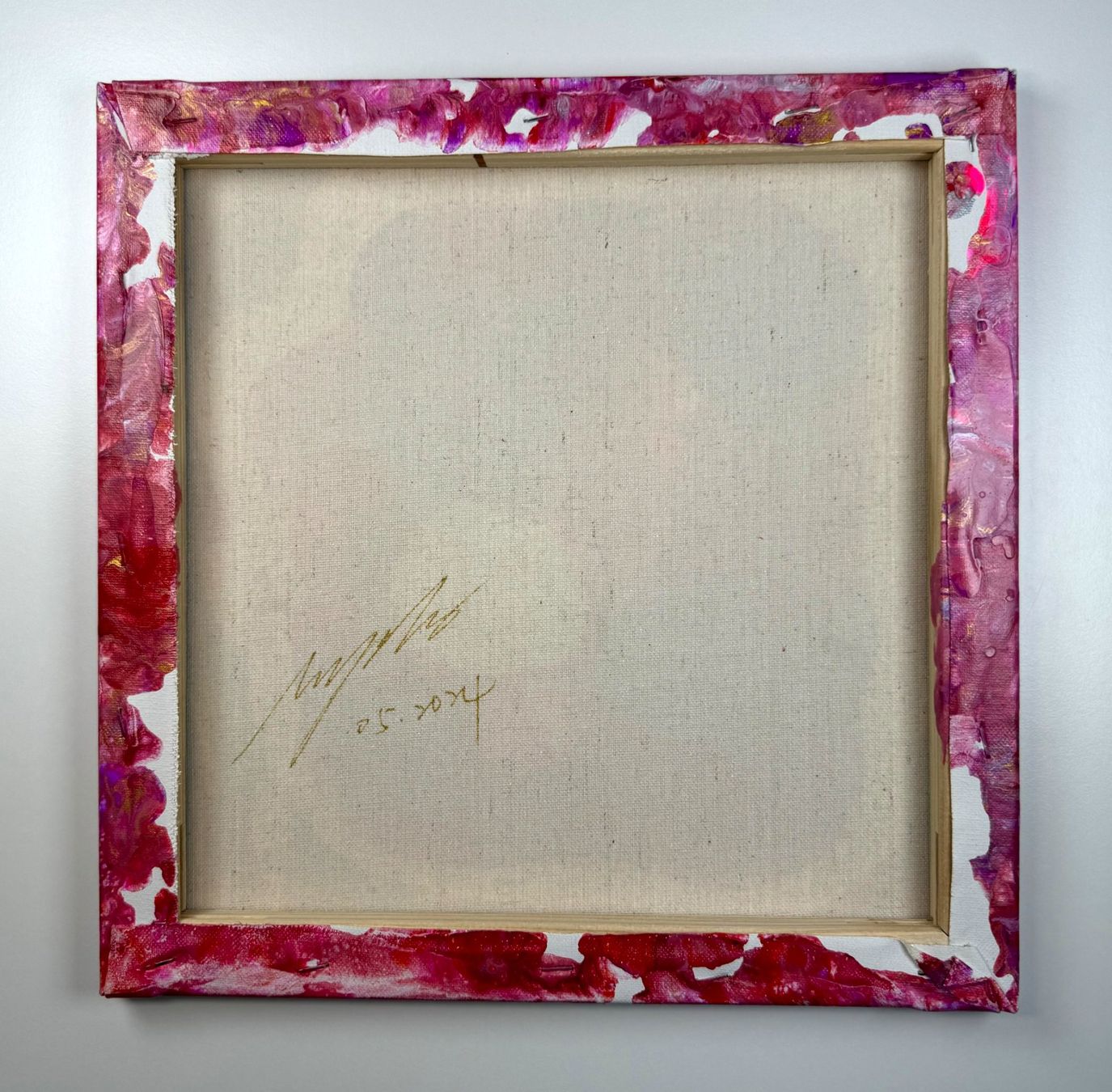 Dipinti: Acryl-Flüssigmalerei, quadratisch – Usato da Schlieren venduto da MayaSheng1983 2