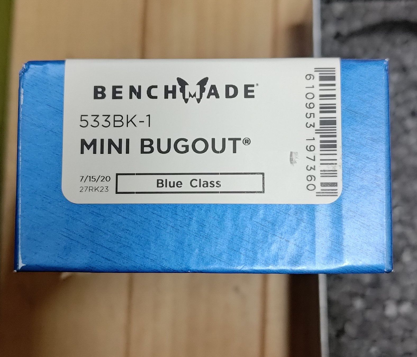 Benchmade Taschenmesser: Benchmade Mini Bugout weiss – Gebraucht aus Gerzensee von cobo02 4