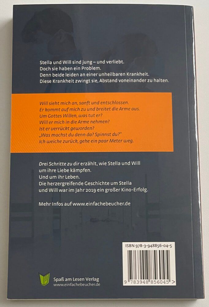 Libri: Drei Schritte zu dir – Usato da Oetwil am See venduto da Blue_Gecko 1
