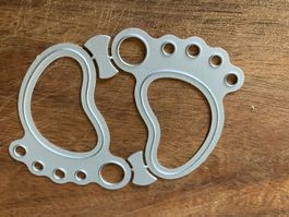 Neues Stanzschablonen-Set  Baby-Füessli