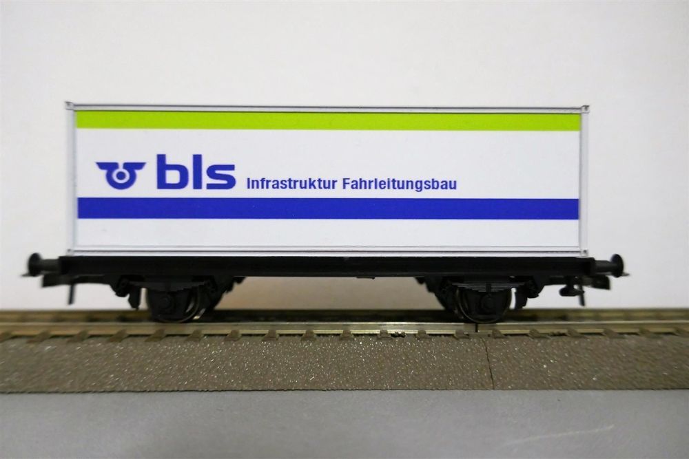 Roco 47240.03 BLS Containerw. Infrastruktur Fahrleitungsbau (Neu und ...