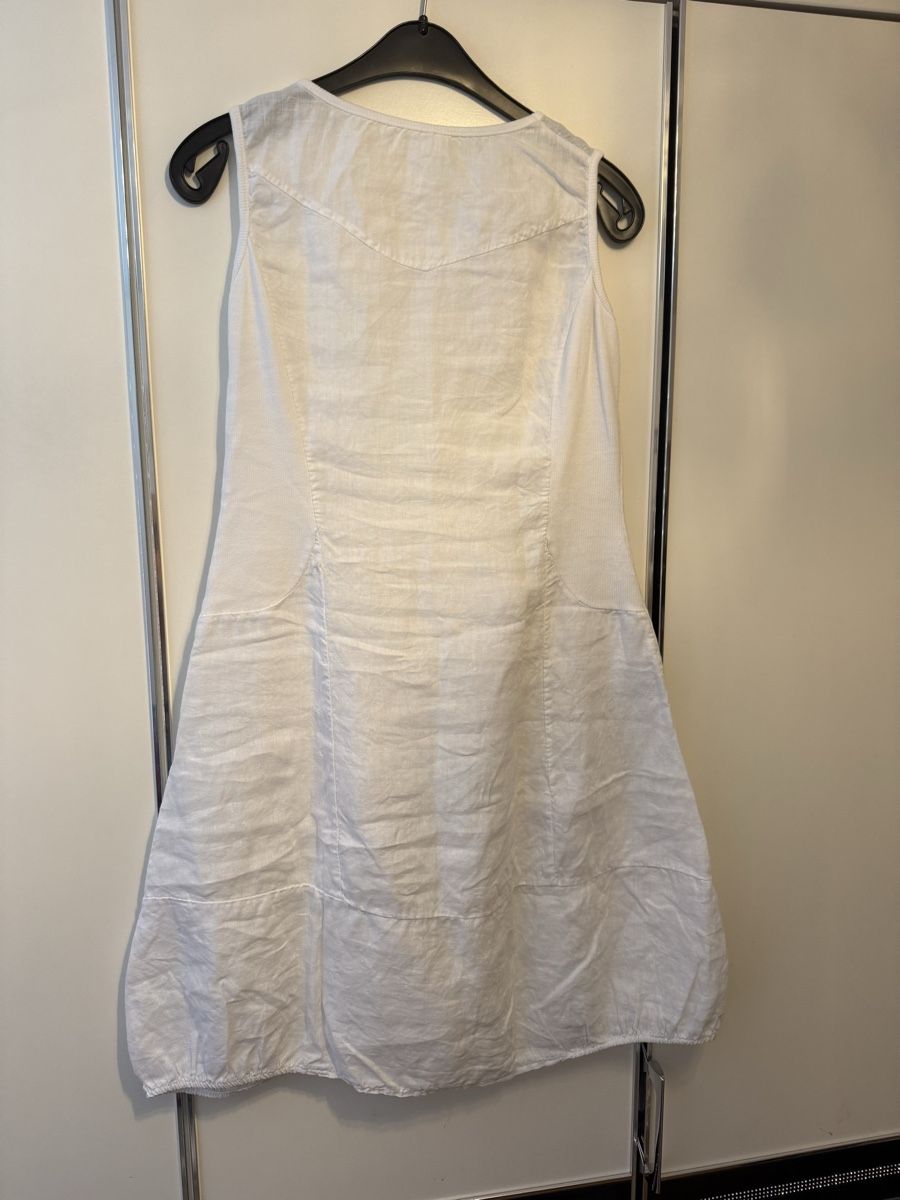 Vestiti: Sommer Kleid 100% Leinen Gr.M – Usato da Pfungen venduto da Outlet64 3