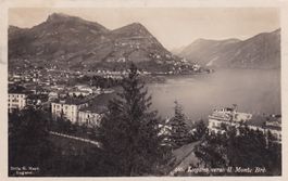 Lugano verso il Monte Brè  1931 N° 646 ( Hôtel Bristol )