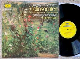Beethoven Violinsonaten Schneiderhan Seemann LP GEWASCHEN