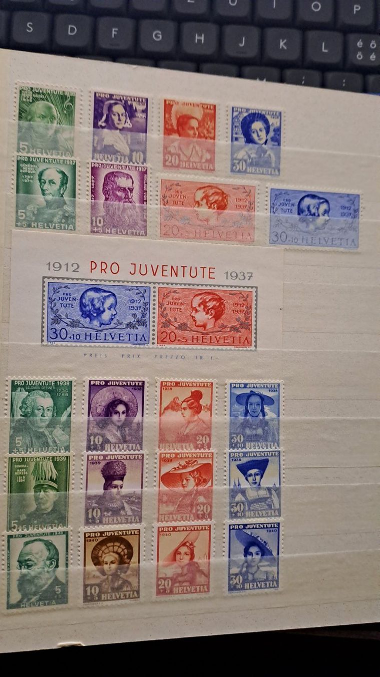 Tous les timbres: Briefmarken Pro Juventute – Neuf (Voir description) à Lengnau AG par Mydonja 2