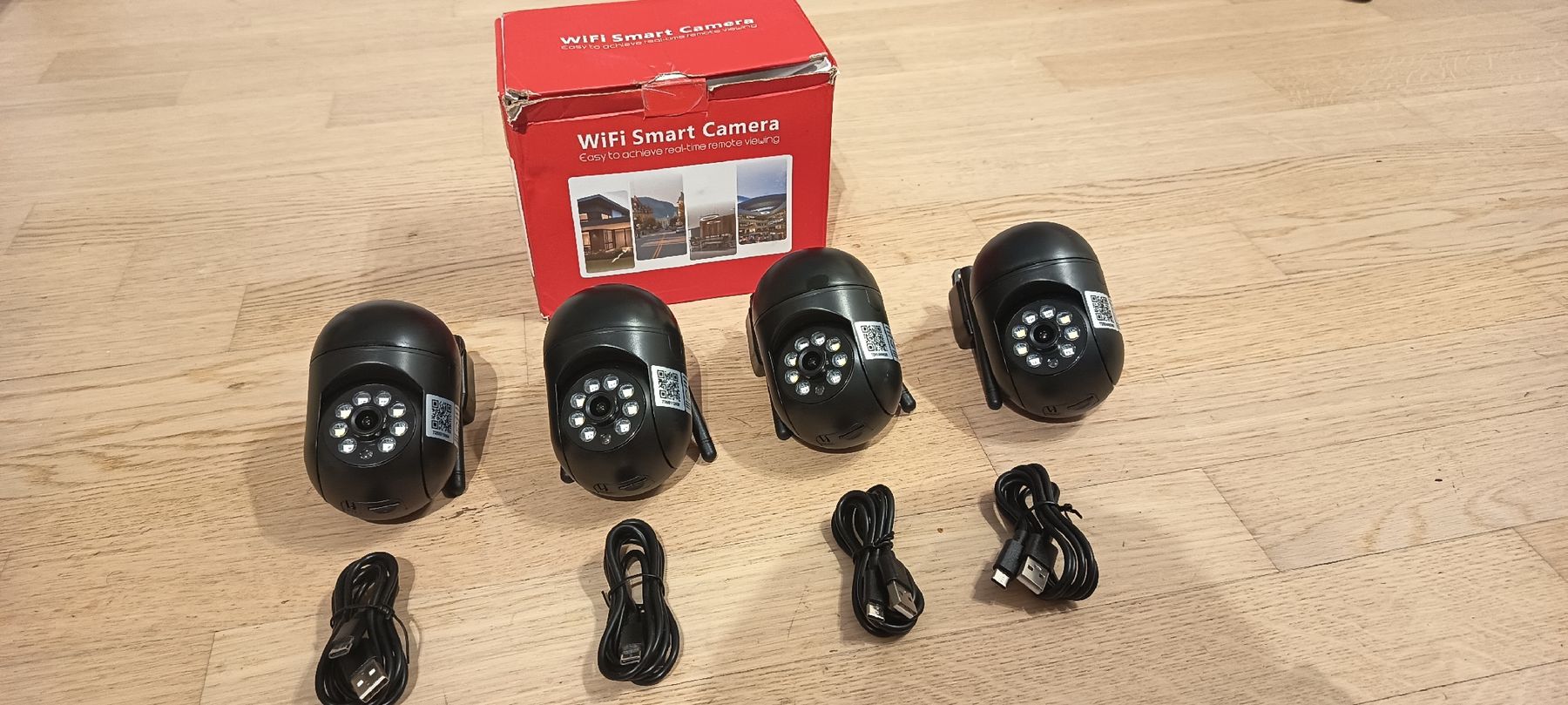 Camcorder: 4er Set: Smarte WiFi-Kameras -  NEU – Neu und originalverpackt aus Beringen von ptt_c5nt
