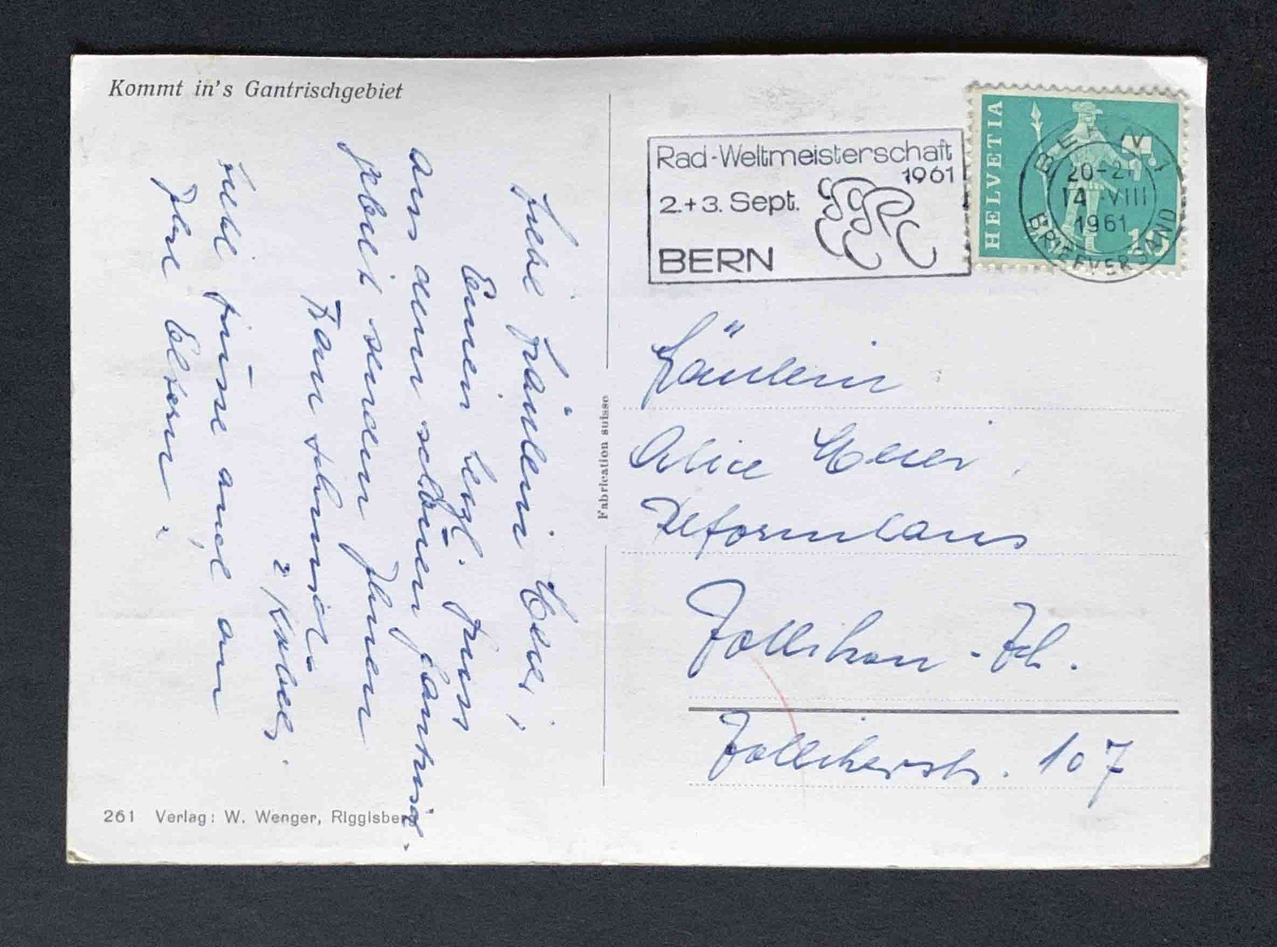 Cartoline postali: AK Gantrischgebiet – Usato da Goldau venduto da artelier1 1